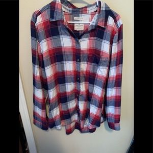 Boyfriend fit flannel